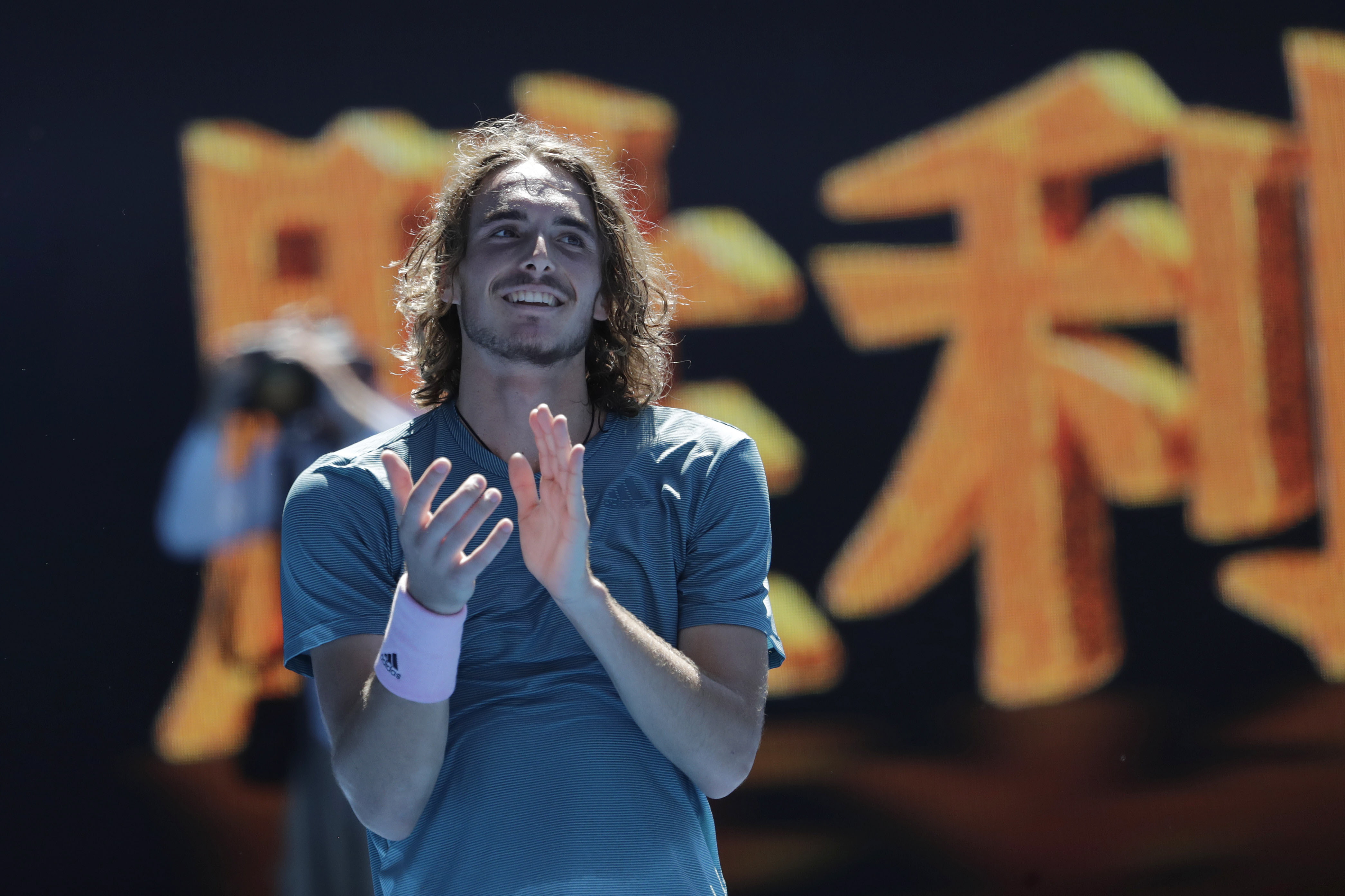 澳网力克联合杯，西西帕斯刷新纪录