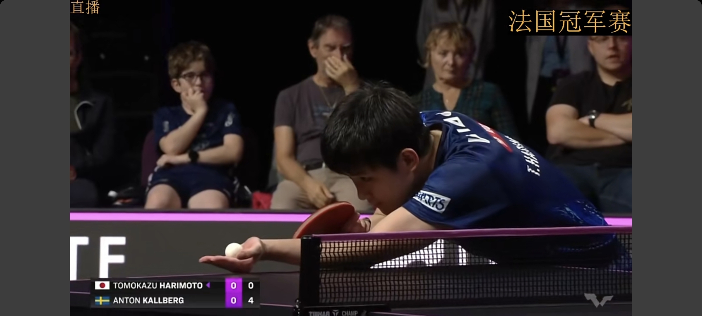 日本队逆转法国队,张本智和刷新纪录 日本队逆转法国队,张本智和刷新纪录