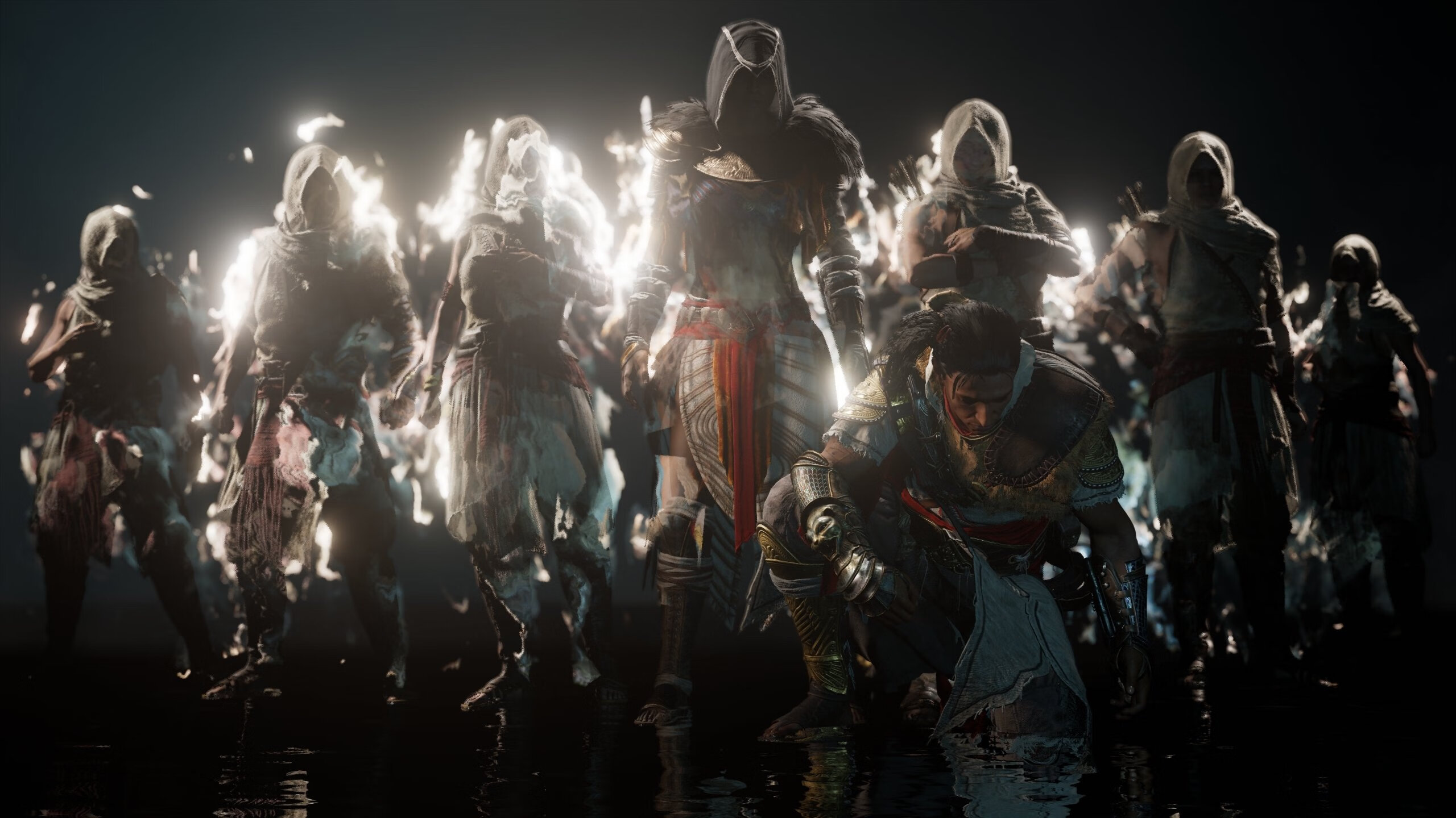 虚晃的阴影，布克用不存在的动作，击溃尼克斯的存在